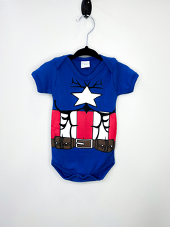 Body Bebê Capitão América - comprar online