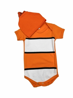 Body Bebê Nemo com Touquinha - comprar online