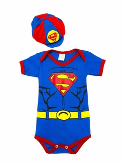 Body Bebê Super-Homem com Boina - comprar online