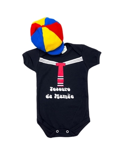 Body Bebê Kiko com boina - comprar online