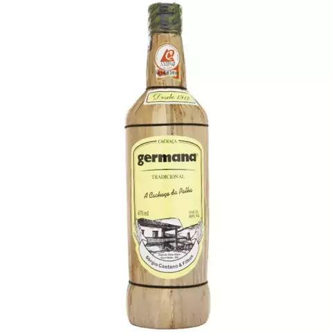 Cachaça Germana Premium Na Palha 670ml