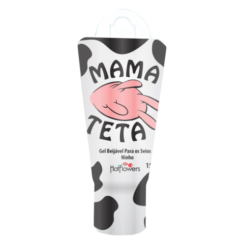 Gel Beijável para Seios Mama Teta 15g – Sabor Ninho | Hot Flowers