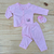 Imagem do Conjunto Para Bebê Menina Recém Nascida 100% algodão Barato