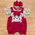 Conjunto Bebê Princesa - 3 Peças com Bordado e Laço - Sweet Baby