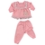 Conjunto Pagão Feminino Recém Nascido 2 Peças 100% Algodão - loja online