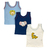 Kit Com 3 Camisetas Para bebê Menino/Menina Tamanhos PMG - comprar online