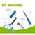 Kit Tesoura Manicure Para Bebê Menino Menina Neopan - comprar online