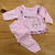 Conjunto Pagão Feminino Recém Nascido 2 Peças 100% Algodão na internet
