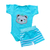 Conjunto Body e Short de Bebê RN - Sweet Baby