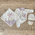 Kit Bebê Aconchego - Saída de Maternidade 4 Peças 100% Algodão RN* - comprar online