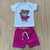 Conjunto para Bebê Recém nascido Menina Malha Canelada - comprar online