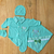 Kit Bebê Aconchego - Saída de Maternidade 4 Peças 100% Algodão RN* - Sweet Baby