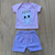 Conjunto para Bebê Recém nascido Menina Malha Canelada - comprar online