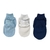 Kit 3 luvinhas Para Bebê Menino Menina 0 a 3 Mes 100% Algodão - comprar online