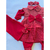 Saída de Maternidade Luxo com 6 Peças Vestido + Macacão + Manta + Faixa – RN Menina na internet