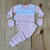 Conjunto Pagão 4 Peças RN Menino e Menina em Malha Canelada 100% Algodão - comprar online