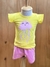 Conjunto Infantil Feminino – Camiseta Estampada + Short com Laço (Tam. 1,2 e 3 anos) na internet