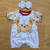 Conjunto Bebê Princesa - 3 Peças com Bordado e Laço na internet