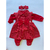 Saída de Maternidade Luxo com 6 Peças Vestido + Macacão + Manta + Faixa – RN Menina - Sweet Baby