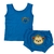 Kit Tapa fralda Com Camiseta Para Bebê Menino PMG na internet