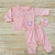 Conjunto Para Bebê Menina Recém Nascida 100% algodão Barato - Sweet Baby
