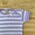 Conjunto Jardineira e Blusa Para Bebê Recém Nascida Suedine 100% Algodão - comprar online