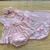 Saída Maternidade Menina 4 Peças Com Vestido Calcinha