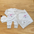 Kit Saída de Maternidade + Troca de Roupa | 8 Peças – 100% Algodão - comprar online