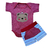 Imagem do Conjunto Body e Short de Bebê RN
