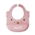 Imagem do Babador Silicone Com Bolso Porta Migalhas Impermeável Neopan
