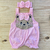 Conjunto Bebê Princesa - 3 Peças com Bordado e Laço - loja online