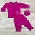 Conjunto Para Bebê Menina Recém Nascida 100% algodão Barato - loja online