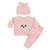 Imagem do Conjunto Para Bebê 3 Peças Com Gorro e Mijão