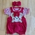 Conjunto Bebê Princesa - 3 Peças com Bordado e Laço - Sweet Baby