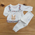 Conjunto Pagão Feminino Recém Nascido 2 Peças 100% Algodão - comprar online
