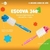 Escova Neopan 360° Para Limpeza de Mamadeiras Bicos e Copos