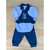 Conjunto Bebê Menino com 4 Peças – Body, Calça, Colete, Luvas - comprar online