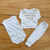 Kit Saída de Maternidade + Troca de Roupa | 8 Peças – 100% Algodão - loja online