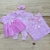 Saída De Maternidade Menina Roupas Para Bebê Barato 5 Peças Luxo