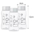 Porta Leite Materno Neopan Com 3 Potes 140ml - comprar online