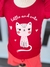 Conjunto Infantil Feminino Gatinhos – Blusa com Babado + Short Moletinho - Sweet Baby