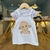 Imagem do Conjunto Jardineira e Blusa Para Bebê Recém Nascida Suedine 100% Algodão