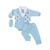 Conjunto Social para Bebê RN: Elegância em Cada Detalhe, Conforto Inigualável em Três Peças! - comprar online