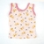 Kit com 3 Camisetas Regata Infantil Com Viés 100% Algodão - loja online