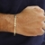 Pulseira De Prata 925 Banhada A Ouro 18k Piastrine 20cm 4,5m na internet