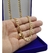 Corrente De Prata 925 Banhada A Ouro 18k Groumet Duplo 60cm - comprar online