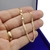 Pulseira De Prata 925 Banhada A Ouro 18k Groumet 21cm 3mm - comprar online