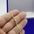 Pulseira de Prata 925 Banhada a ouro 18k Groumet 21cm 2,2mm - loja online