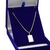 Corrente Prata 925 Banhada ouro 18k Veneziana 60cm + Placa S