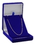 Corrente de Prata 925 Banhada a ouro 18k Figaro 3x1 70cm na internet